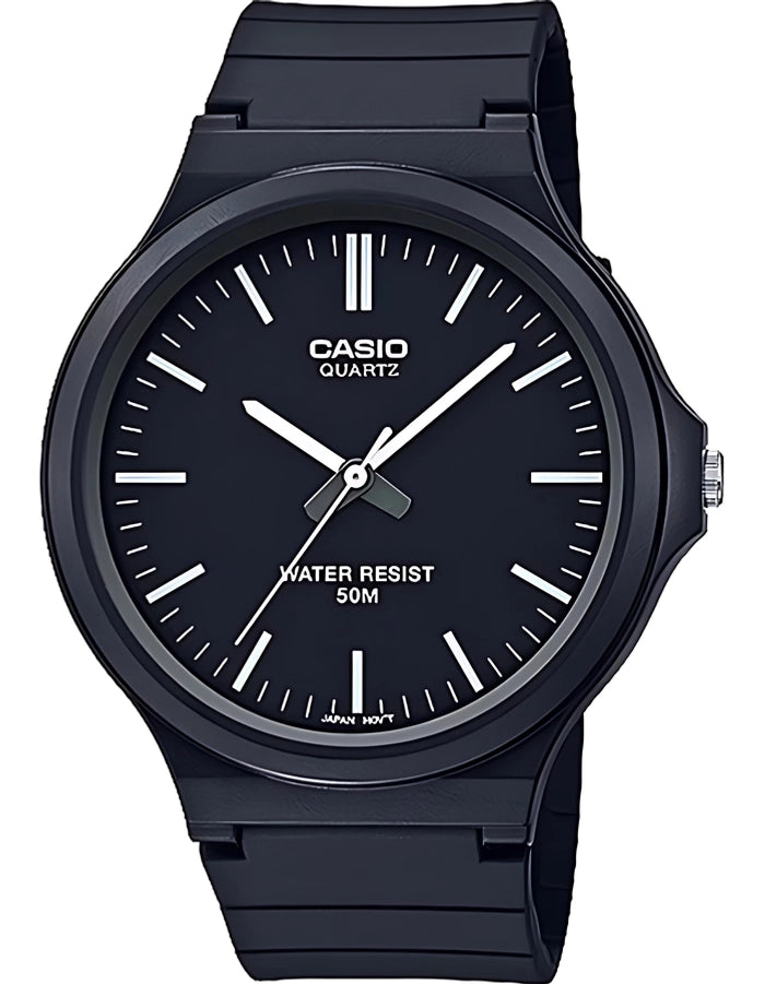CASIO Men Analog Black Dial Watch - MW-240-1E