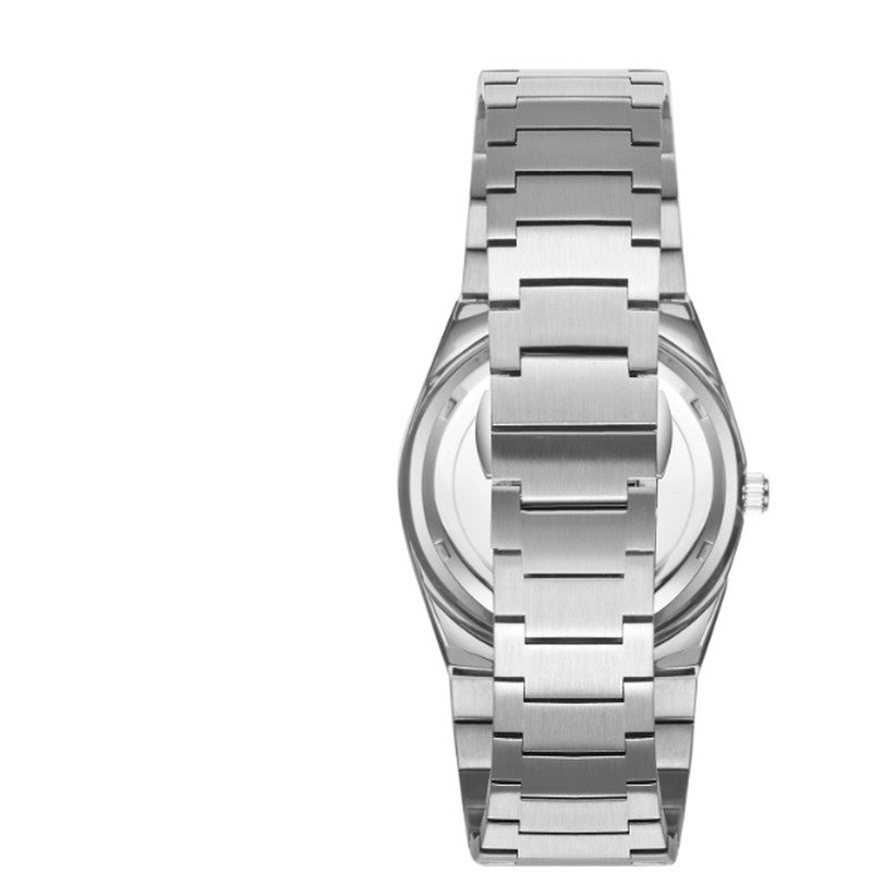 Kenneth Scott Men's Analog White Dial Watch - K24011-SBSW