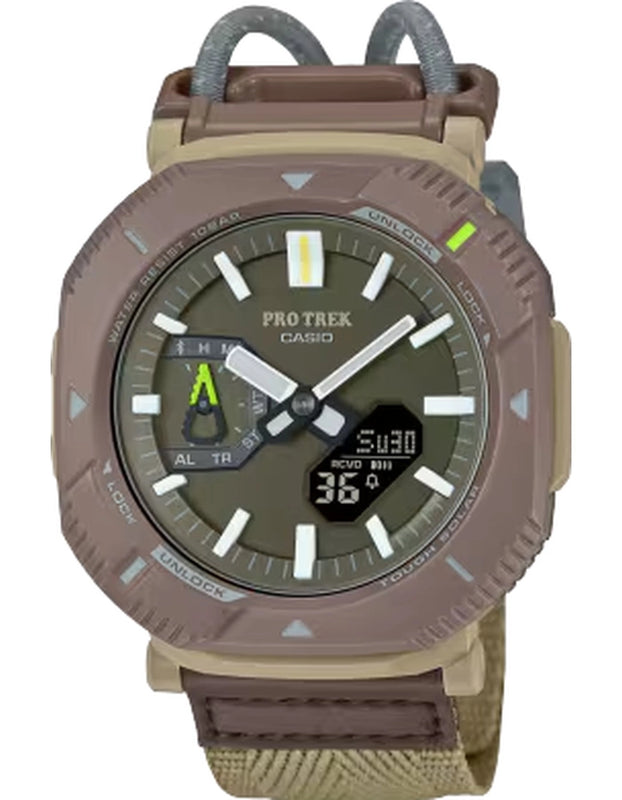 G-SHOCK Men's Analog-Digital Multicolor Dial Watch - PRJ-B001B-5DR