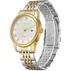 Kenneth Scott Men's Analog White Dial Watch - K23030-TBTW