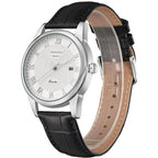 Kenneth Scott Men's Analog White Dial Watch - K23030-SLBW