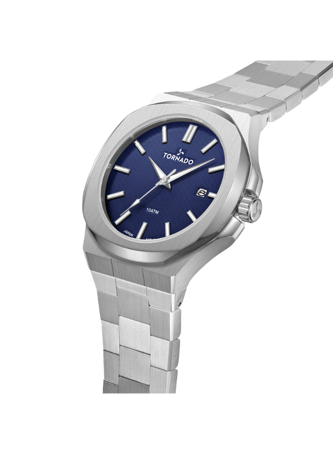 Tornado AURORA EON Men's Analog Blue Dial Watch - T21001-SBSL