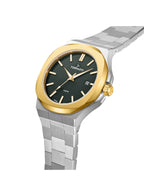 ساعة تورنادو أورورا إيون الرجالية التناظرية ذات المينا الأخضر الغابي - T21001-TBSHG