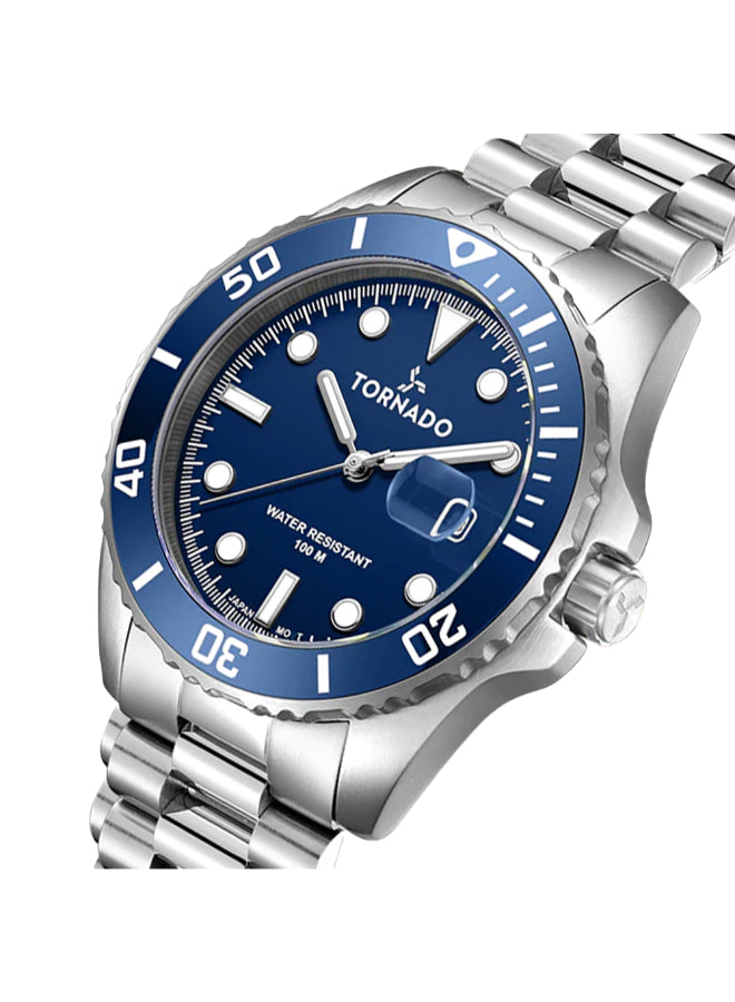 Tornado LUMINA ANALOG Men's Analog Blue Dial Watch - T22001-SBSN