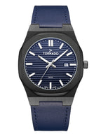 Tornado SPECTRA Men's Analog Dark Blue Dial Watch - T22002-BLNN