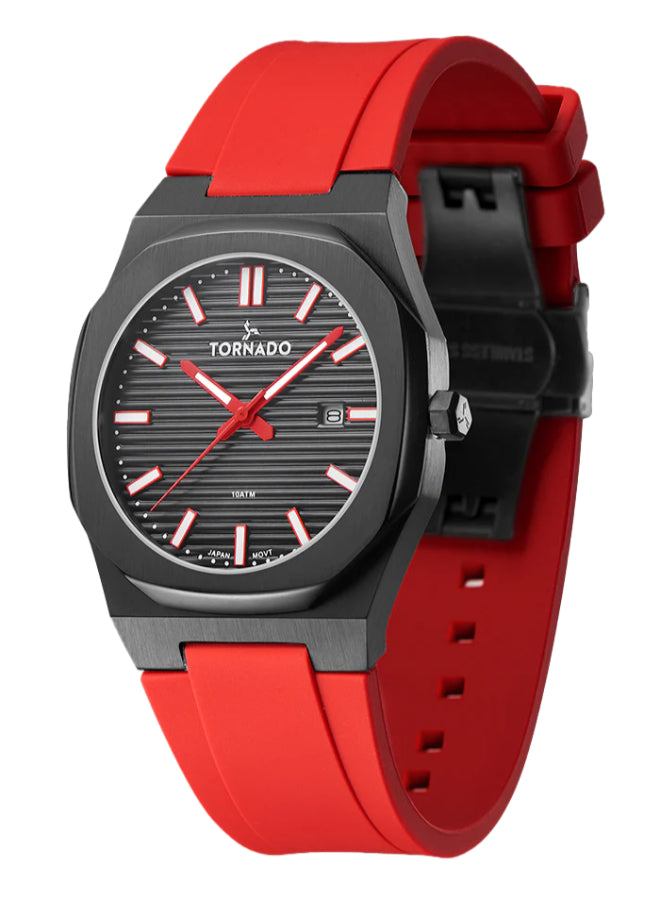 Tornado SPECTRA Men's Analog Black Dial Watch - T22002-BSRB