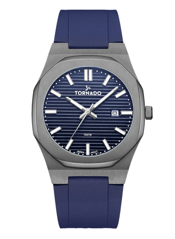 Tornado SPECTRA Men's Analog Blue Dial Watch - T22002-XSNN