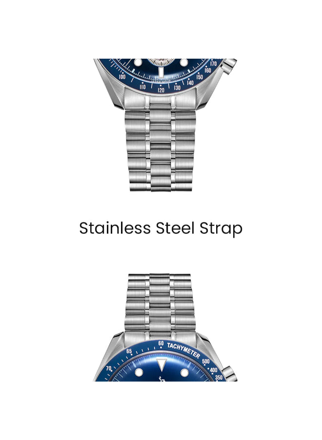 Tornado COSMIC CHRONO Men's Chronograph Blue Dial Watch - T22103-SBSN