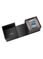 ساعة تورنادو سبكترا أنالوج للرجال، مينا أزرق - T23001-SBSL