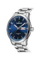 Tornado SPECTRA ANALOG Men's Analog Dark Blue Dial Watch - T23001-SBSN
