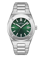Tornado AURORA TWILIGHT Men's Analog Green Dial Watch - T23003-SBSH