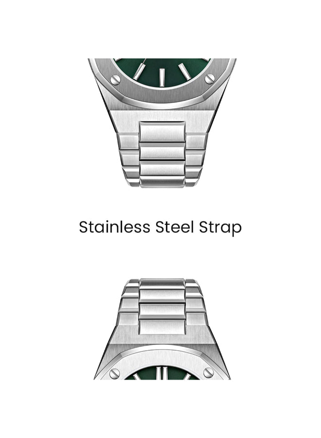 Tornado AURORA TWILIGHT Men's Analog Green Dial Watch - T23003-SBSH