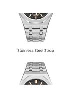 Tornado AURORA NOVA Men's Multi Function Black Dial Watch - T23104-SBSBK