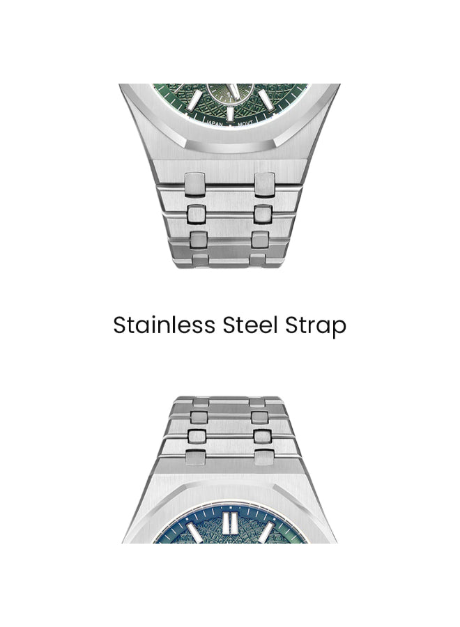 Tornado AURORA NOVA Men's Multi Function Green Dial Watch - T23104-SBSH