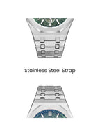 Tornado AURORA NOVA Men's Multi Function Green Dial Watch - T23104-SBSH