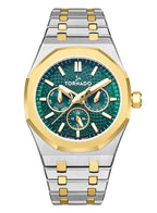 Tornado AURORA NOVA Men's Multi Function Green Dial Watch - T23104-TBTG