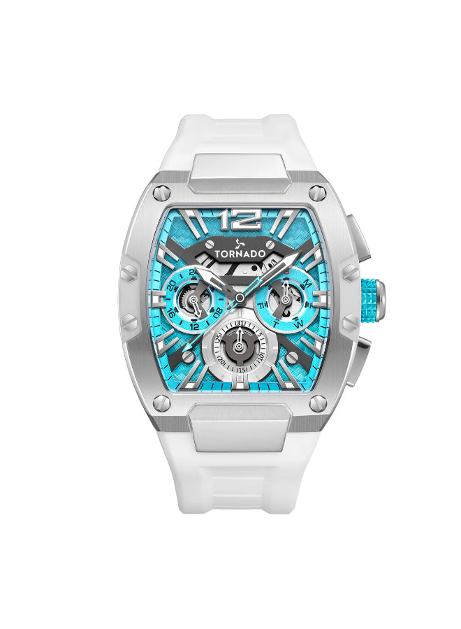 Tornado XENITH Men's Analog Black Dial Watch - T23105-SSWL