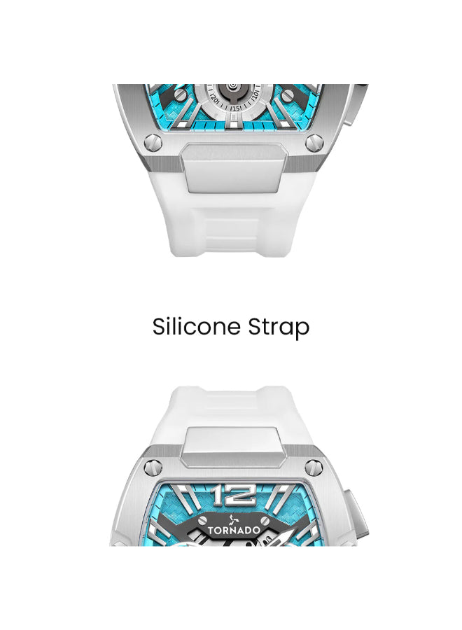 Tornado XENITH Men's Analog Black Dial Watch - T23105-SSWL