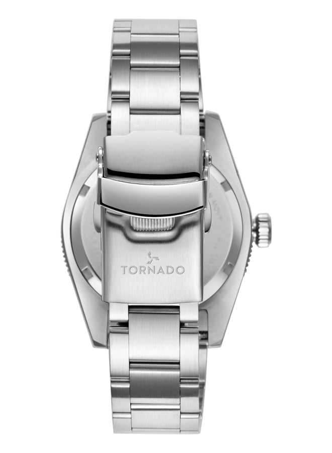 Tornado Lumina Date Just Men's Analog Ivory Dial Watch - T24006-B