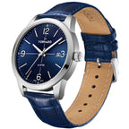 Tornado Classic Men's Analog Blue Dial Watch - T24007-SLNN