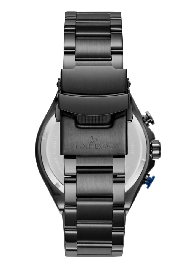 Tornado Stellar X Men's Multi Function Blue Dial Watch - T24104-BBBN