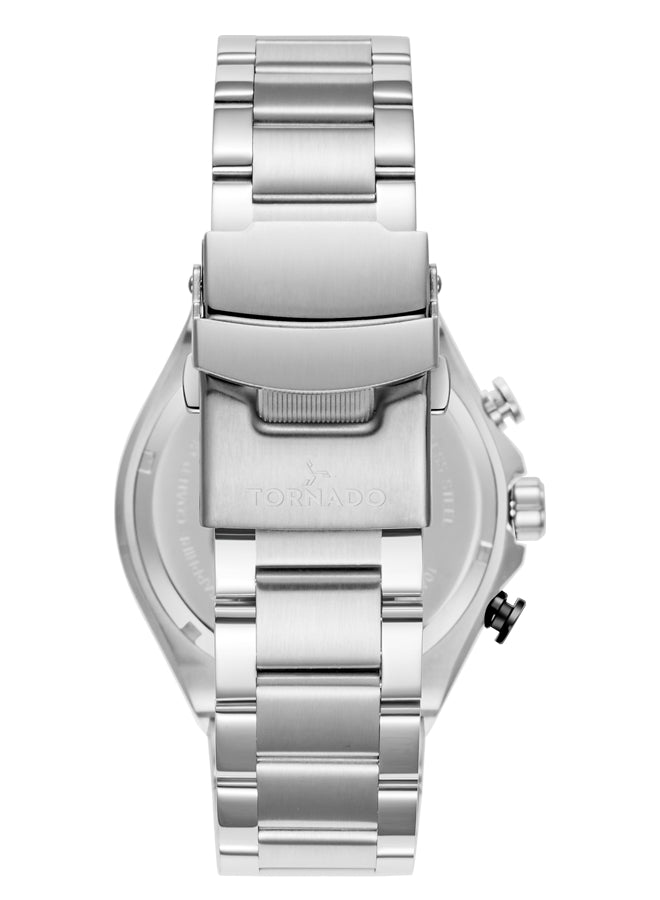 Tornado Stellar X Men's Multi Function Black Dial Watch - T24104-SBSB