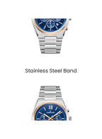 Tornado Aurora Nova Men's Multi Function Blue Dial Watch - T24105-KBSN