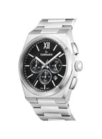Tornado Aurora Nova Men's Multi Function Black Dial Watch - T24105-SBSB