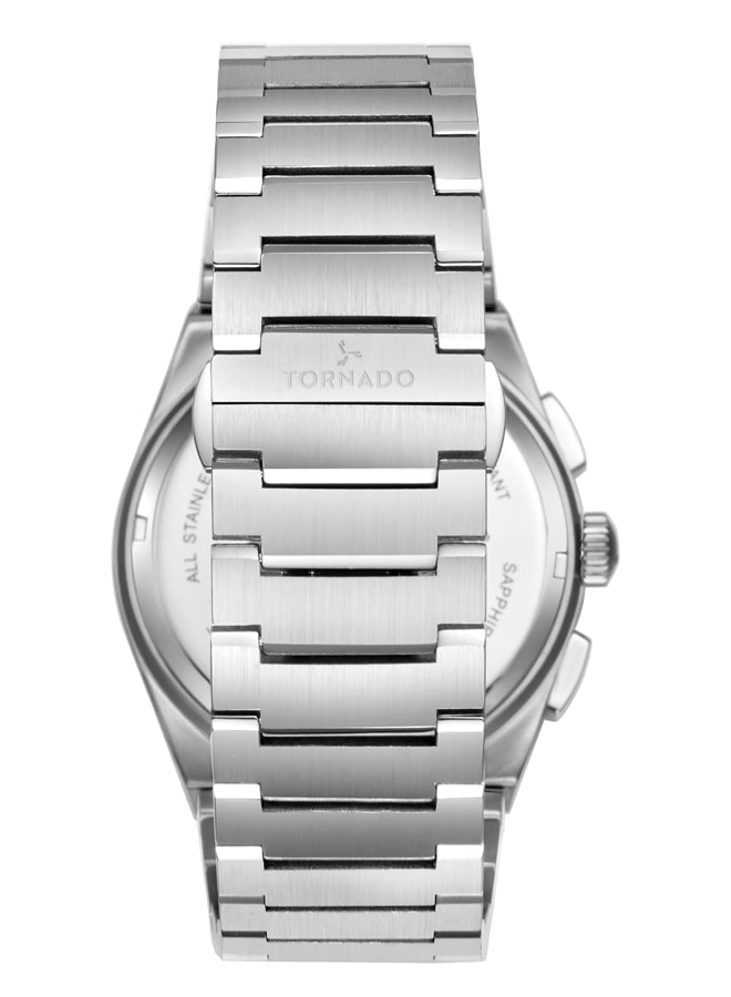 Tornado Aurora Nova Men's Multi Function Black Dial Watch - T24105-TBSB