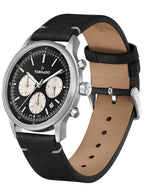 Tornado Classic Men's Multi Function Black Dial Watch - T24108-SLBB