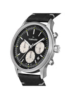 Tornado Classic Men's Multi Function Black Dial Watch - T24108-SLBB