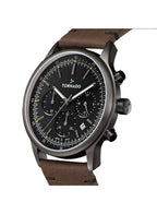 Tornado Classic Men's Multi Function Black Dial Watch - T24108-XLDB