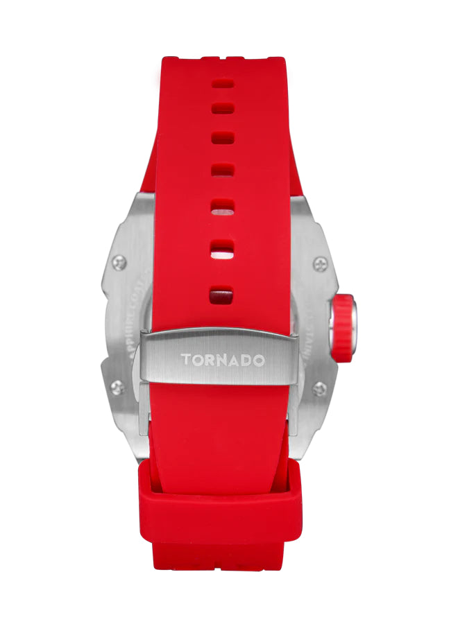 Tornado XENITH Men's Automatic Black Dial Watch - T24302-SSRB