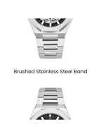Tornado AUTONOVA AUTOMATIC Men's Automatic Black Dial Watch - T24303-SBSB
