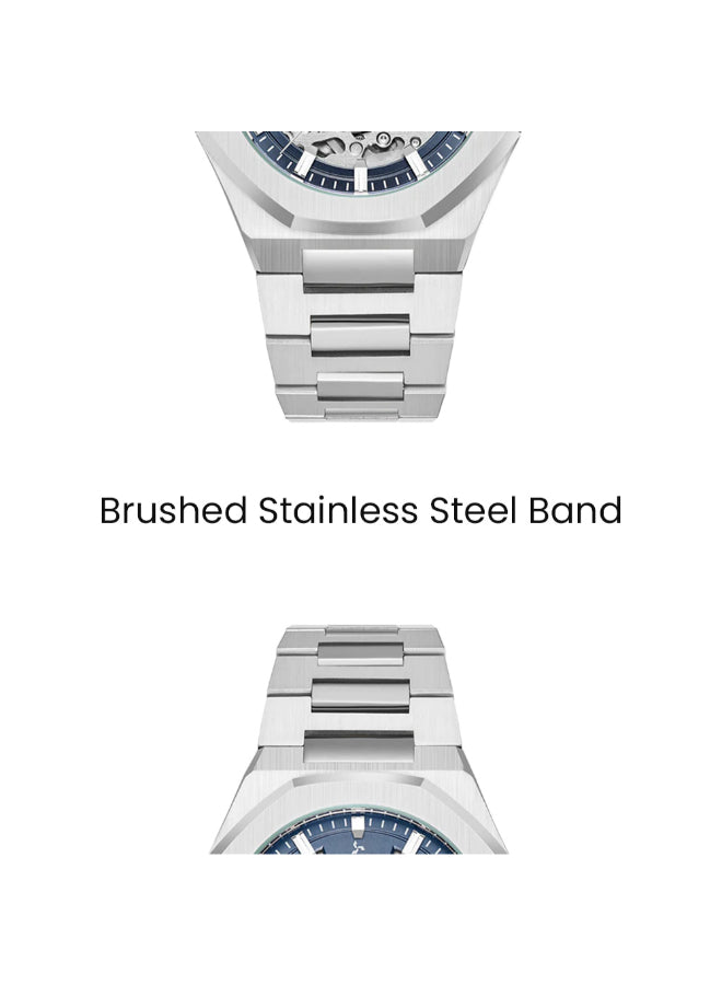 Tornado AUTONOVA AUTOMATIC Men's Automatic Dark Blue Dial Watch - T24303-SBSN