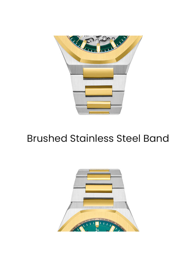 Tornado AUTONOVA AUTOMATIC Men's Automatic Dark Green Dial Watch - T24303-TBTH