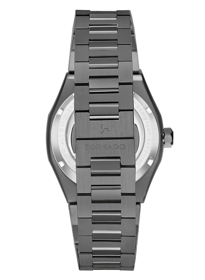 Tornado AUTONOVA AUTOMATIC Men's Automatic Grey Dial Watch - T24303-XBXXK