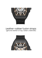 TORNADO XENITH Men's Analog Black Dial Watch - T25301-BLBB