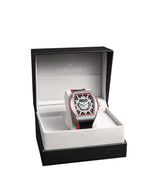 ساعة تورنادو زينيث الرجالية التناظرية ذات المينا السوداء - T25301-SLBBR