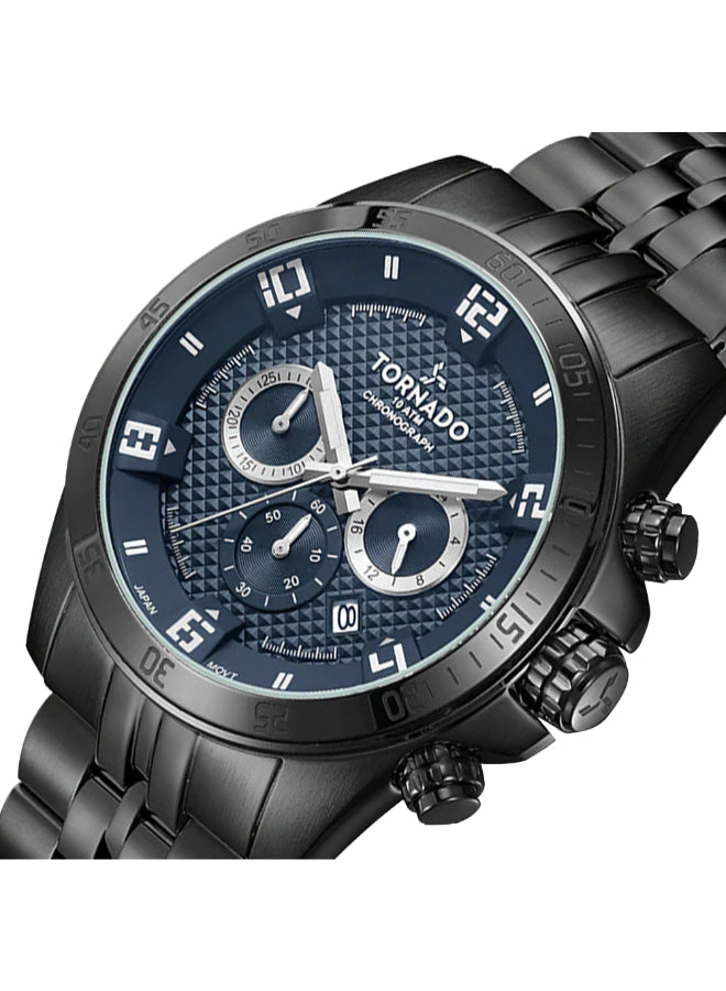 Tornado CELESTIA CHRONO Men's Chronograph Blue Dial Watch - T3149B-BBBJ