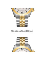 Tornado CELESTIA CHRONO Men's Chronograph White Dial Watch - T3149B-TBTW
