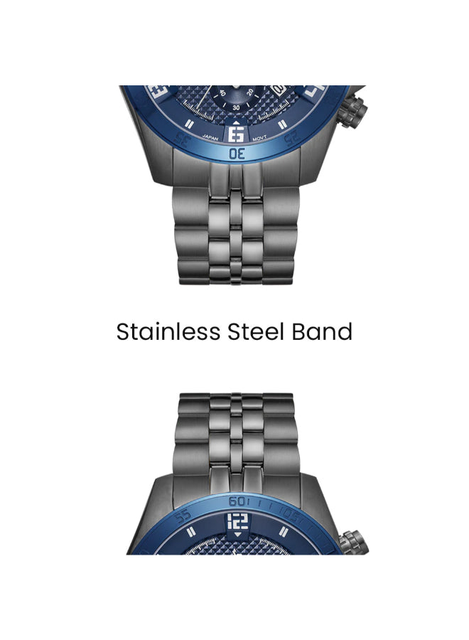 Tornado CELESTIA CHRONO Men's Chronograph Blue Dial Watch - T3149B-XBXL