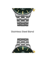 Tornado CELESTIA ELITE Men's Chronograph Green Dial Watch - T6102-SBSH