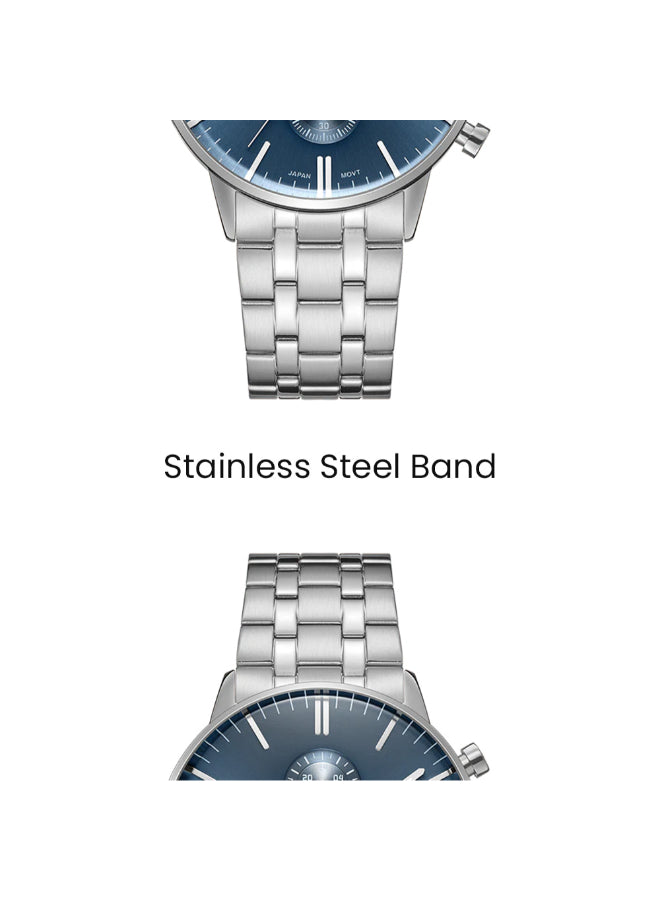 Tornado CELESTIA ELITE Men's Chronograph Blue Dial Watch - T6102-SBSL