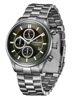 Tornado CELESTIA ELITE Men's Chronograph Green Dial Watch - T6106B-XBXH