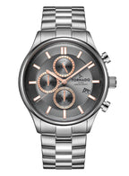 Tornado CELESTIA ELITE Men's Chronograph Grey Dial Watch - T6106B-SBSX