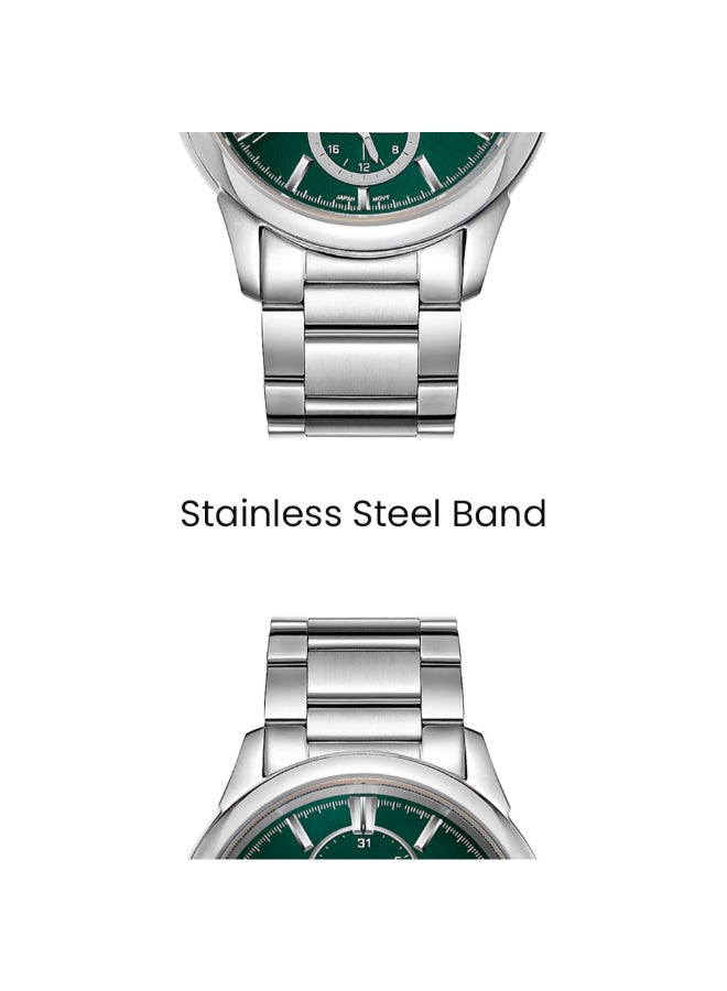 Tornado CELESTIA ELITE Men's Multi Function Green Dial Watch - T6107-SBSH