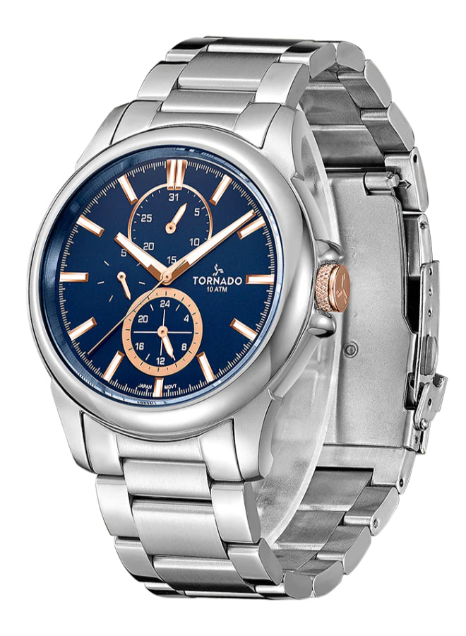 Tornado CELESTIA ELITE Men's Multi Function Blue Dial Watch - T6107-SBSL
