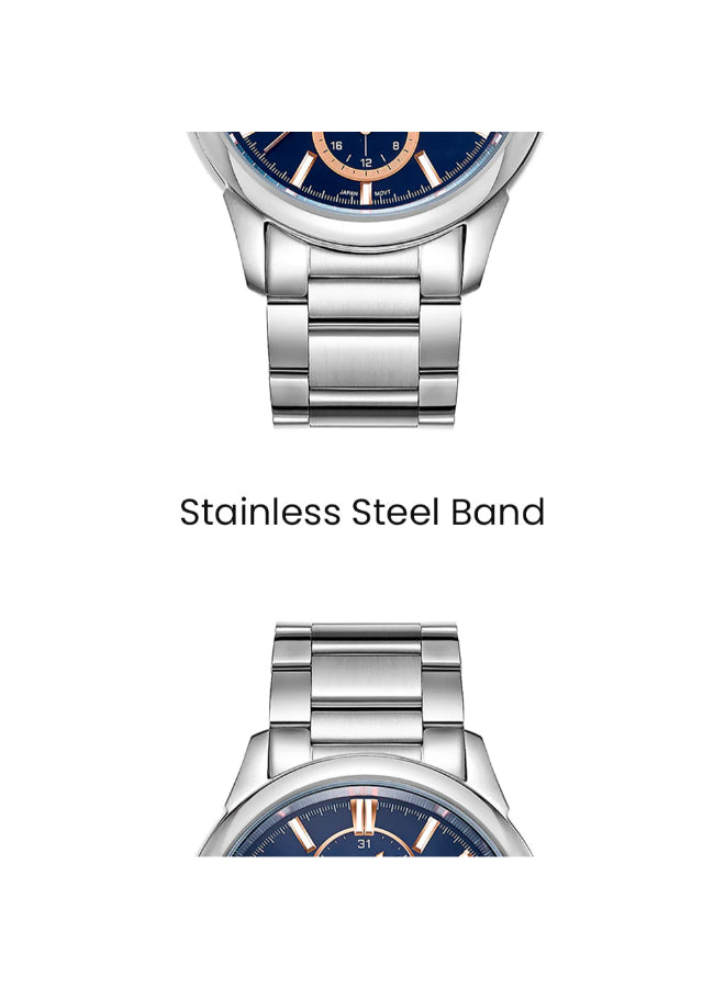 Tornado CELESTIA ELITE Men's Multi Function Blue Dial Watch - T6107-SBSL