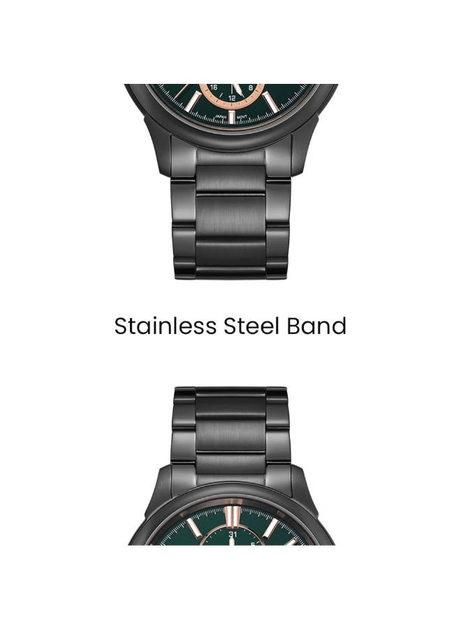 Tornado CELESTIA ELITE Men's Multi Function Green Dial Watch - T6107-XBXHK